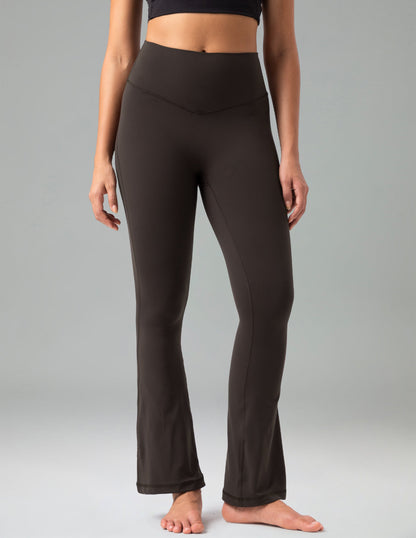 Dreamlux High Waisted No Front Seam Flare Legging 27.5" 9