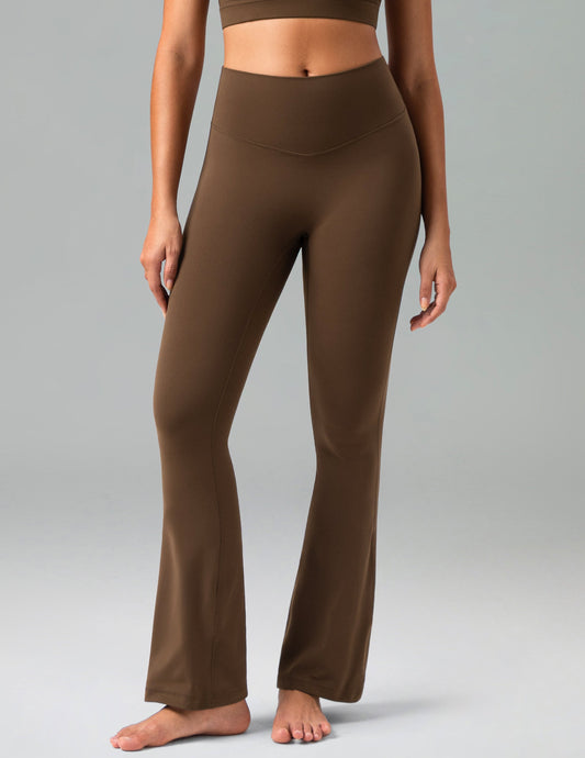 Dreamlux High Waisted No Front Seam Flare Legging 29.5" 11