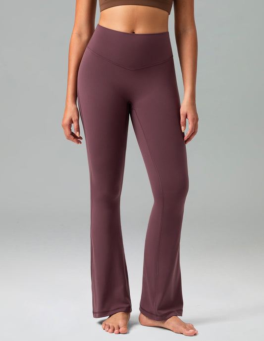 Dreamlux High Waisted No Front Seam Flare Legging 29.5" 15
