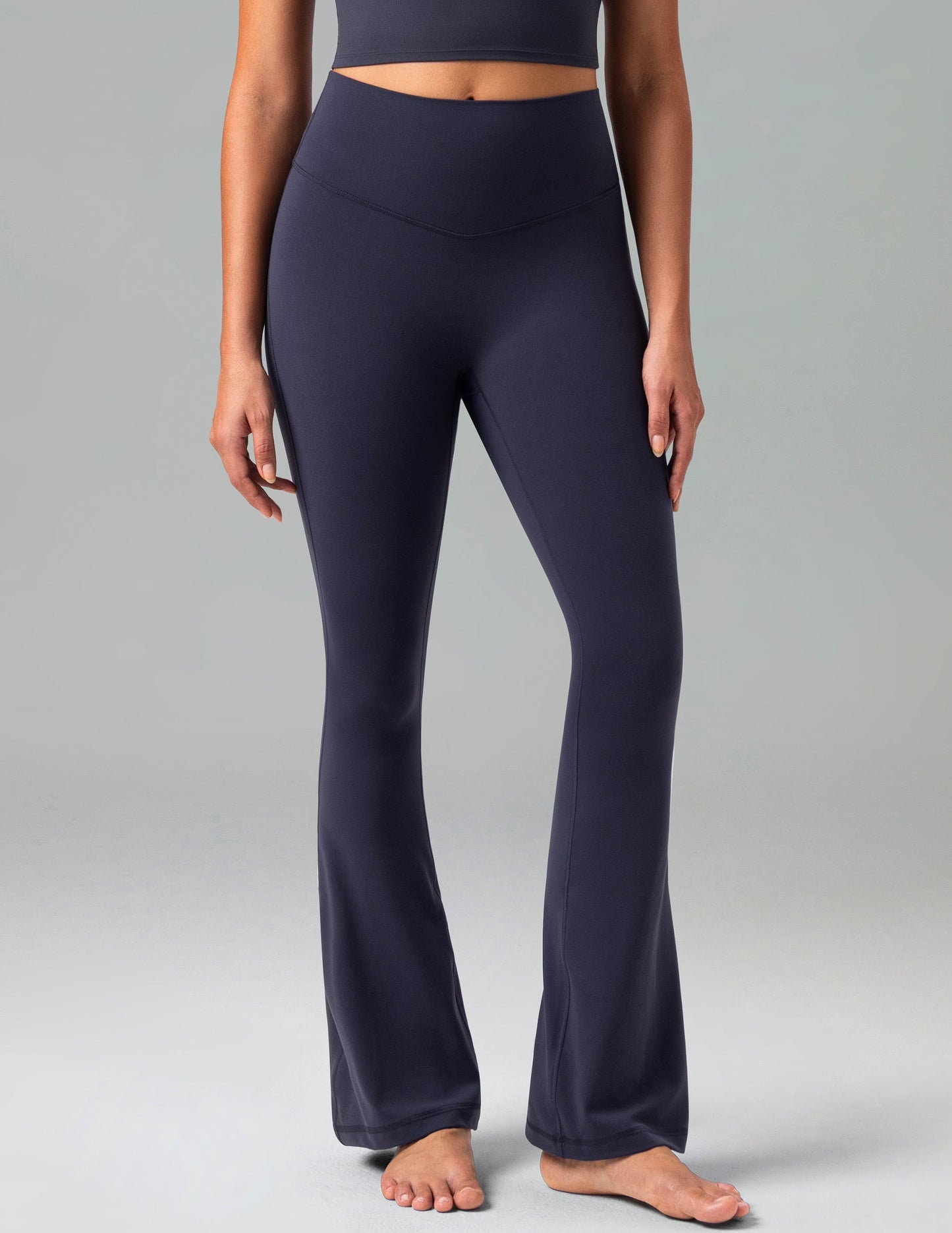 Dreamlux High Waisted No Front Seam Flare Legging 29.5" 16