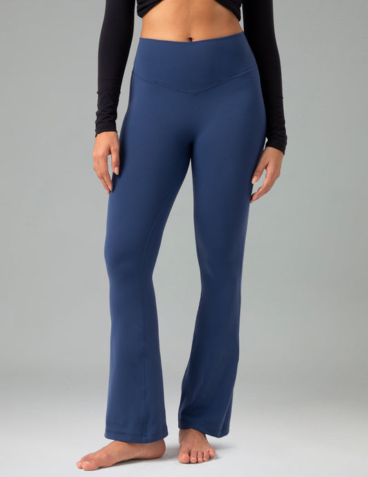 Dreamlux High Waisted No Front Seam Flare Legging 29.5" 18