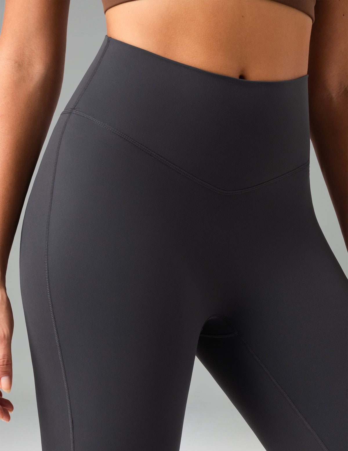 Dreamlux High Waisted No Front Seam Flare Legging 29.5