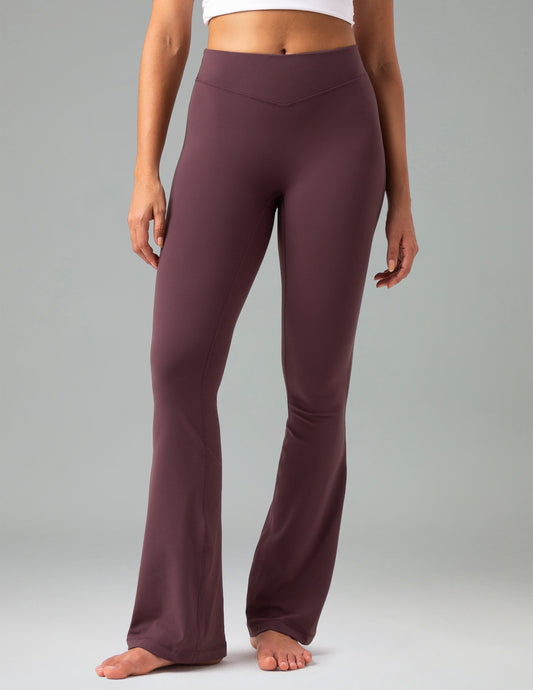 Dreamlux High Waisted No Front Seam Flare Legging 31.5" 5