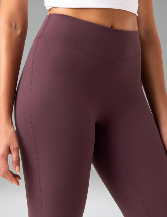 Dreamlux High Waisted No Front Seam Flare Legging 31.5" 7