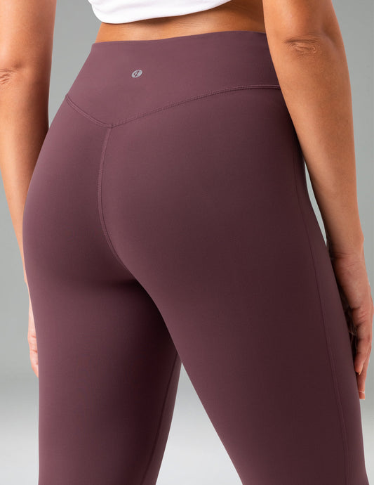 Dreamlux High Waisted No Front Seam Flare Legging 31.5" 8