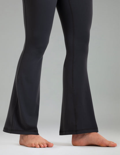Dreamlux High Waisted No Front Seam Flare Legging w/Pockets 29.5" 4