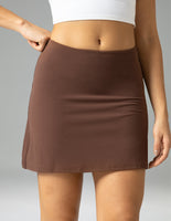 Dreamlux High Waisted Seamless Work Skirt w/ Built-in Shorts & Pockets 0