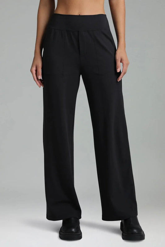 Dreamlux Mid Waisted Wide Leg Athletic Pant 0