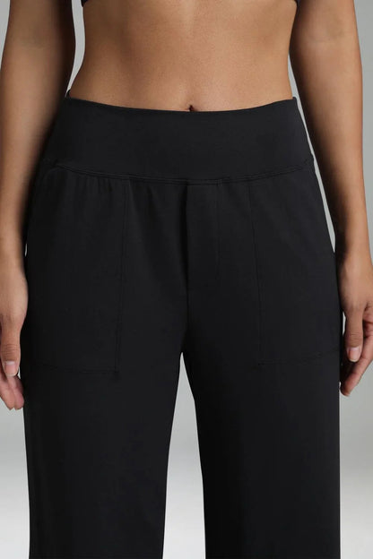 Dreamlux Mid Waisted Wide Leg Athletic Pant 5