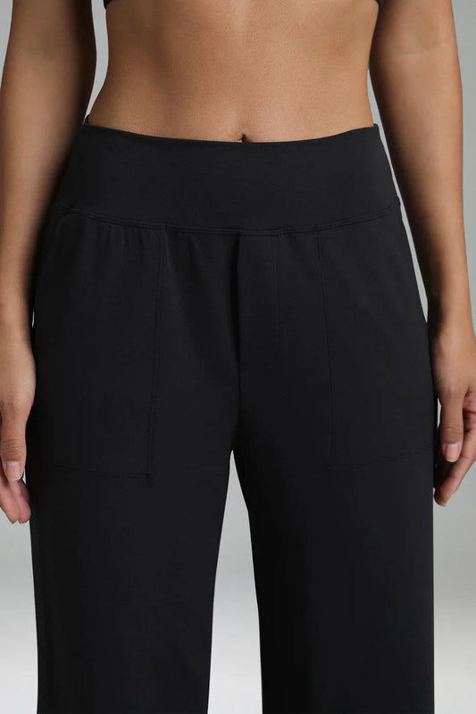 Dreamlux Mid Waisted Wide Leg Athletic Pant 5