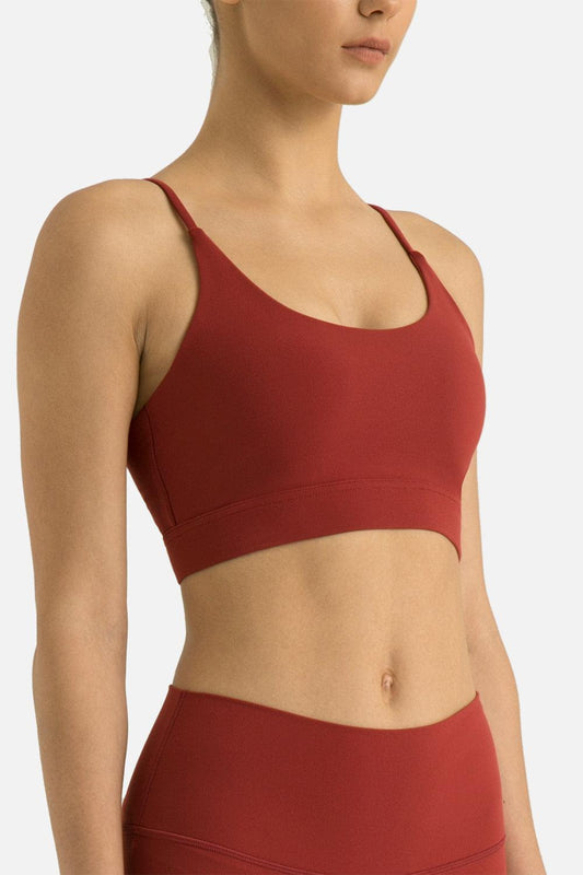 Dreamlux Strappy Sports Bra w/ Bowknot Back 17