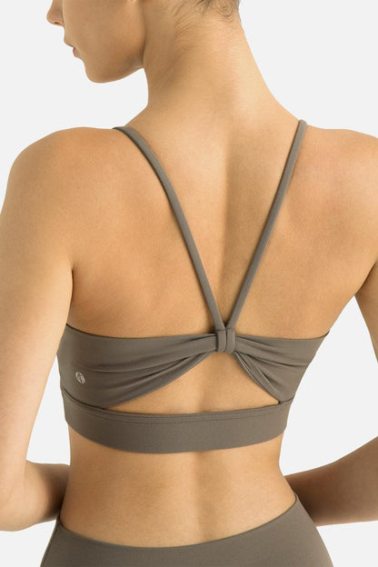 Dreamlux Strappy Sports Bra w/ Bowknot Back 8