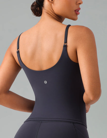 Dreamlux V-Neck U-Back Cami w/ Adjustable Straps 1