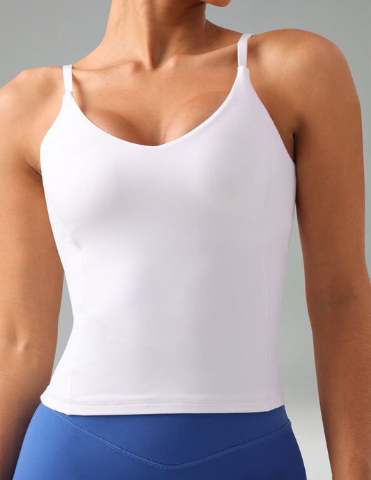 Dreamlux V-Neck U-Back Cami w/ Adjustable Straps 5