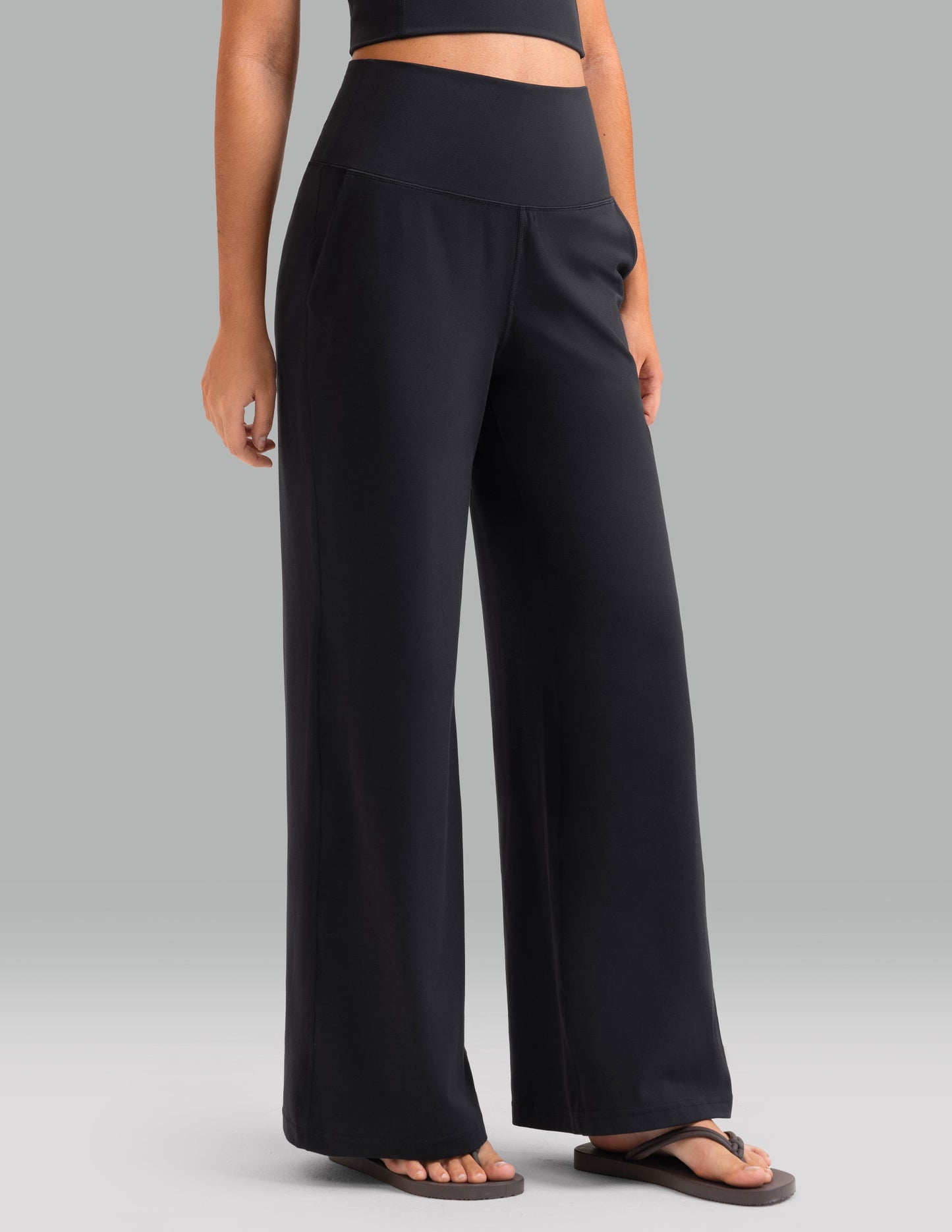 Dreamlux Wide Leg High Waisted Ultra Soft 29.5" Daily Pant - Standard 1