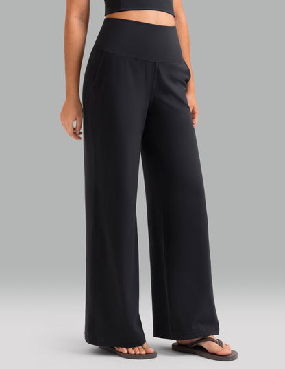 Dreamlux Wide Leg High Waisted Ultra Soft 29.5" Daily Pant - Standard 1