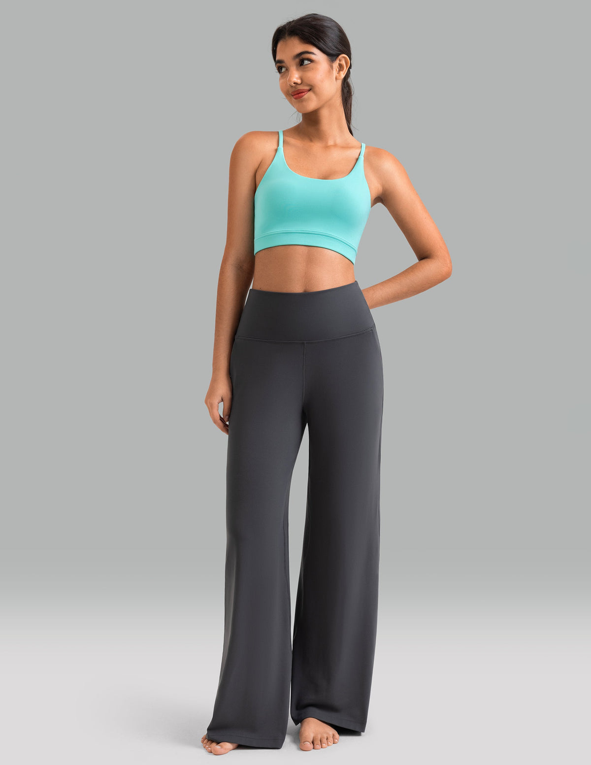 Dreamlux Wide Leg High Waisted Ultra Soft 29.5