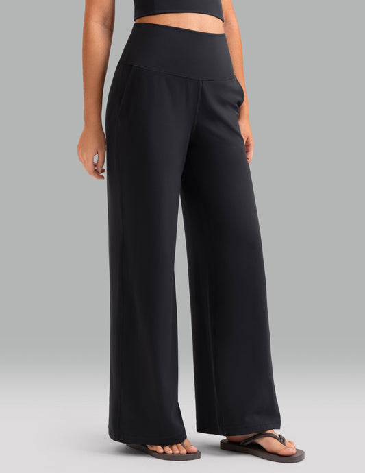 Dreamlux Wide Leg High Waisted Ultra Soft 32.5" Daily Pant - Tall 0