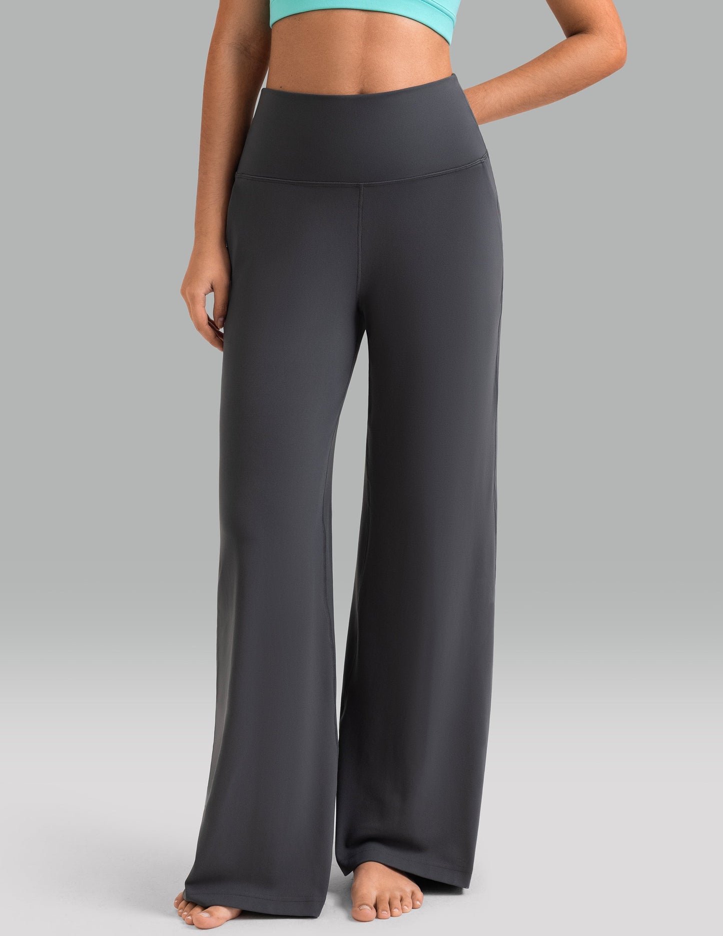 Dreamlux Wide Leg High Waisted Ultra Soft 32.5" Daily Pant - Tall 7