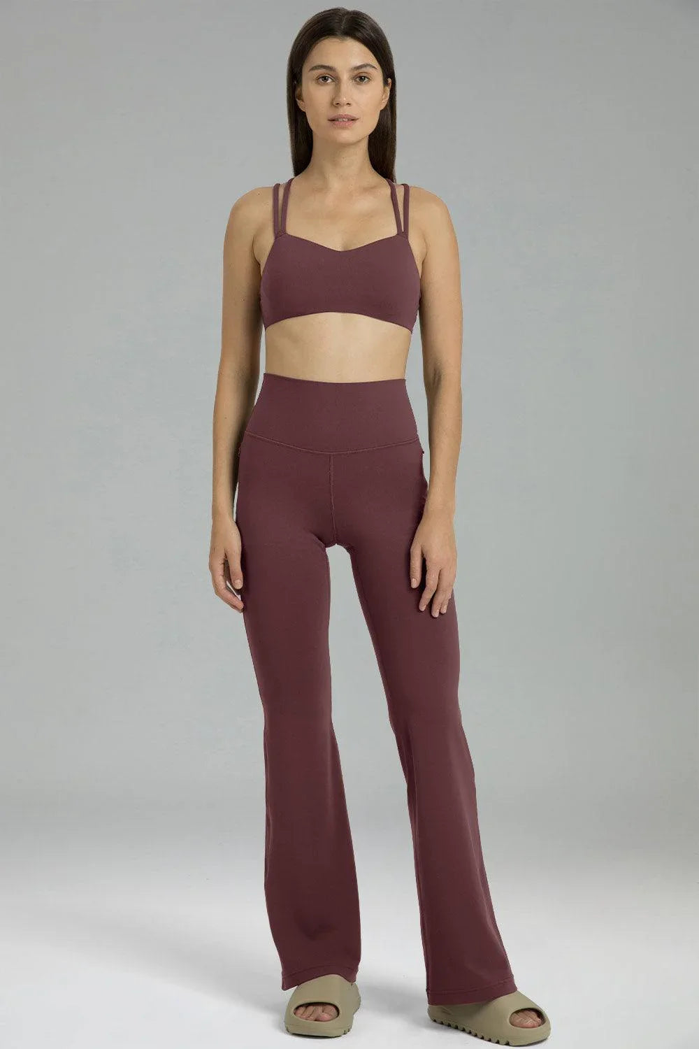 Dreamlux Zip Pocket Flared Bootcut Yoga Pant 29.5" 1