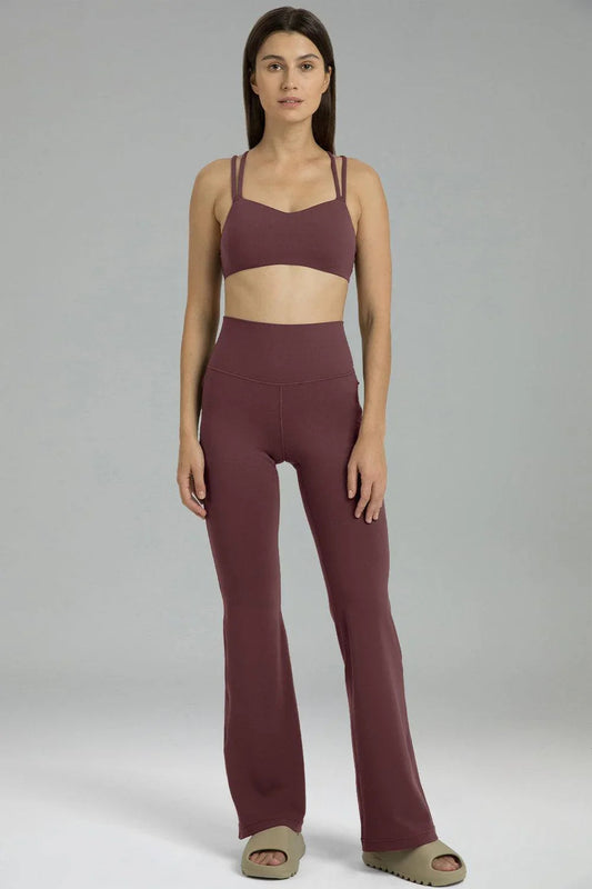 Dreamlux Zip Pocket Flared Bootcut Yoga Pant 29.5" 1