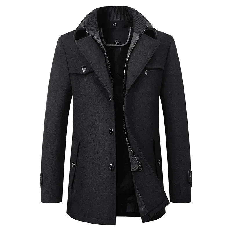 Eldon Men's Jacket | Waterproof, Notched Lapel Winter Coat 1