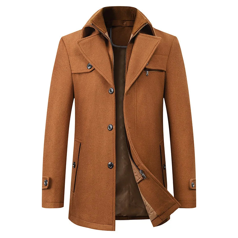 Eldon Men's Jacket | Waterproof, Notched Lapel Winter Coat 3