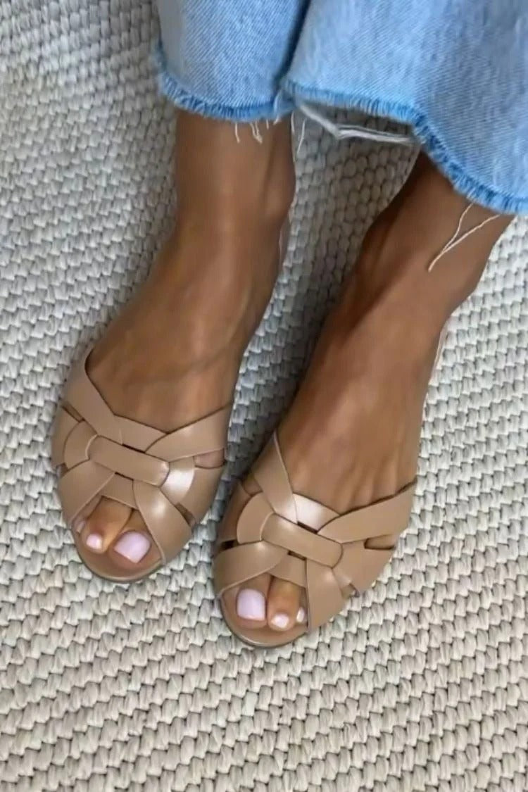 Elegant Espadrilles Women | Open Toe Sandals with Braided Design | Lightweight Comfort for Spring & Summer 1