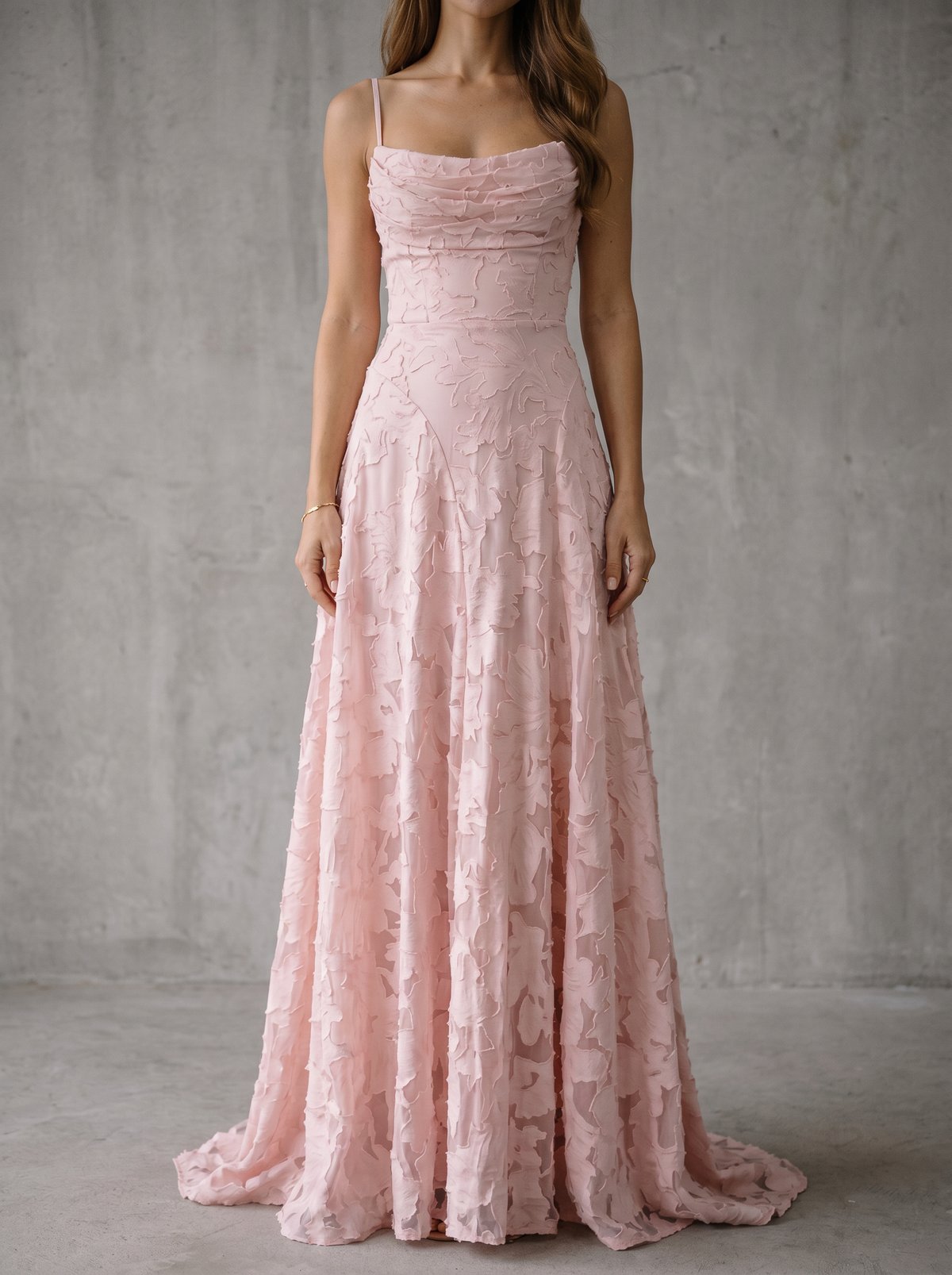 Elegant Long Lace Wedding Guest Dress with Body-Hugging Silhouette | Perfect Formal Attire for Unforgettable Occasions 0