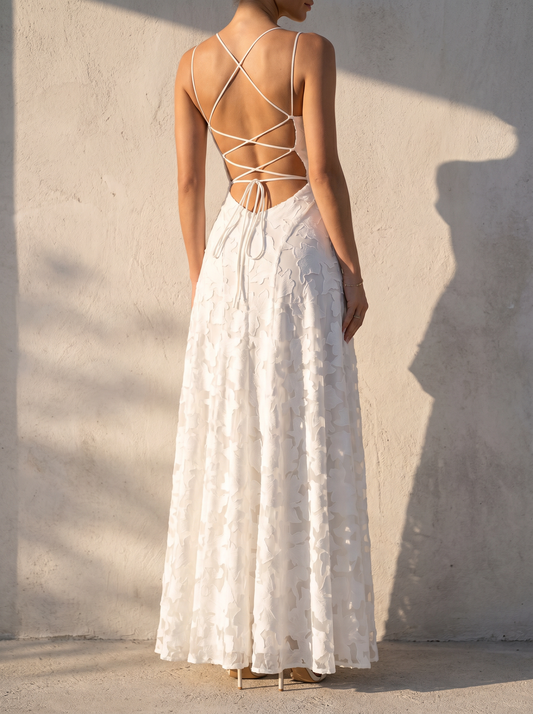 Elegant Long Lace Wedding Guest Dress with Body-Hugging Silhouette | Perfect Formal Attire for Unforgettable Occasions 2