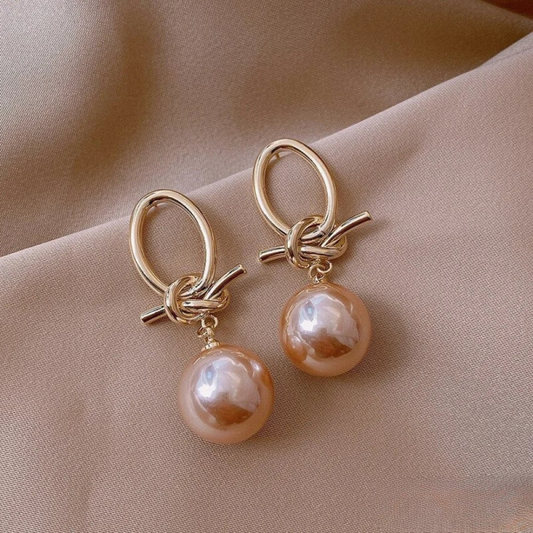 Elegant Pearl Drop Earrings 0