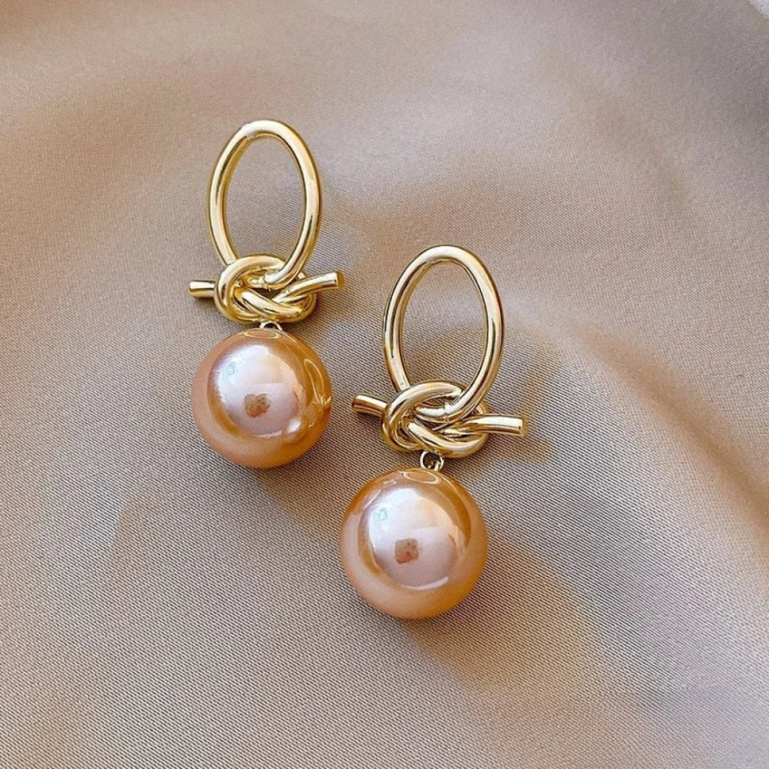 Elegant Pearl Drop Earrings 1
