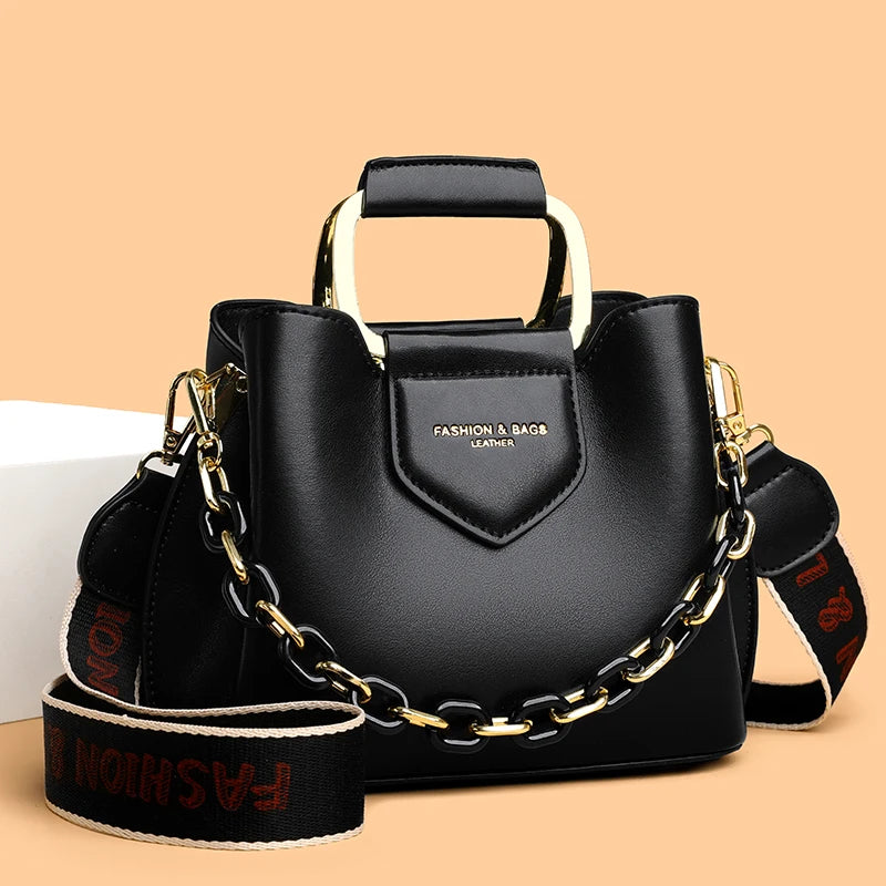 Elegant Shoulder Bags for Women | High-Quality PU Leather with Spacious Interior | Versatile Handbag for Everyday Use 0