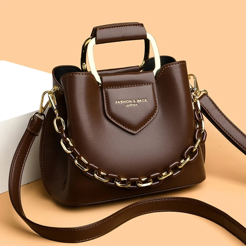 Elegant Shoulder Bags for Women | High-Quality PU Leather with Spacious Interior | Versatile Handbag for Everyday Use 2