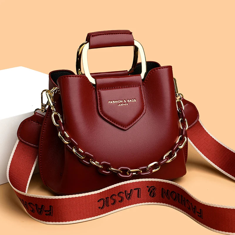 Elegant Shoulder Bags for Women | High-Quality PU Leather with Spacious Interior | Versatile Handbag for Everyday Use 3