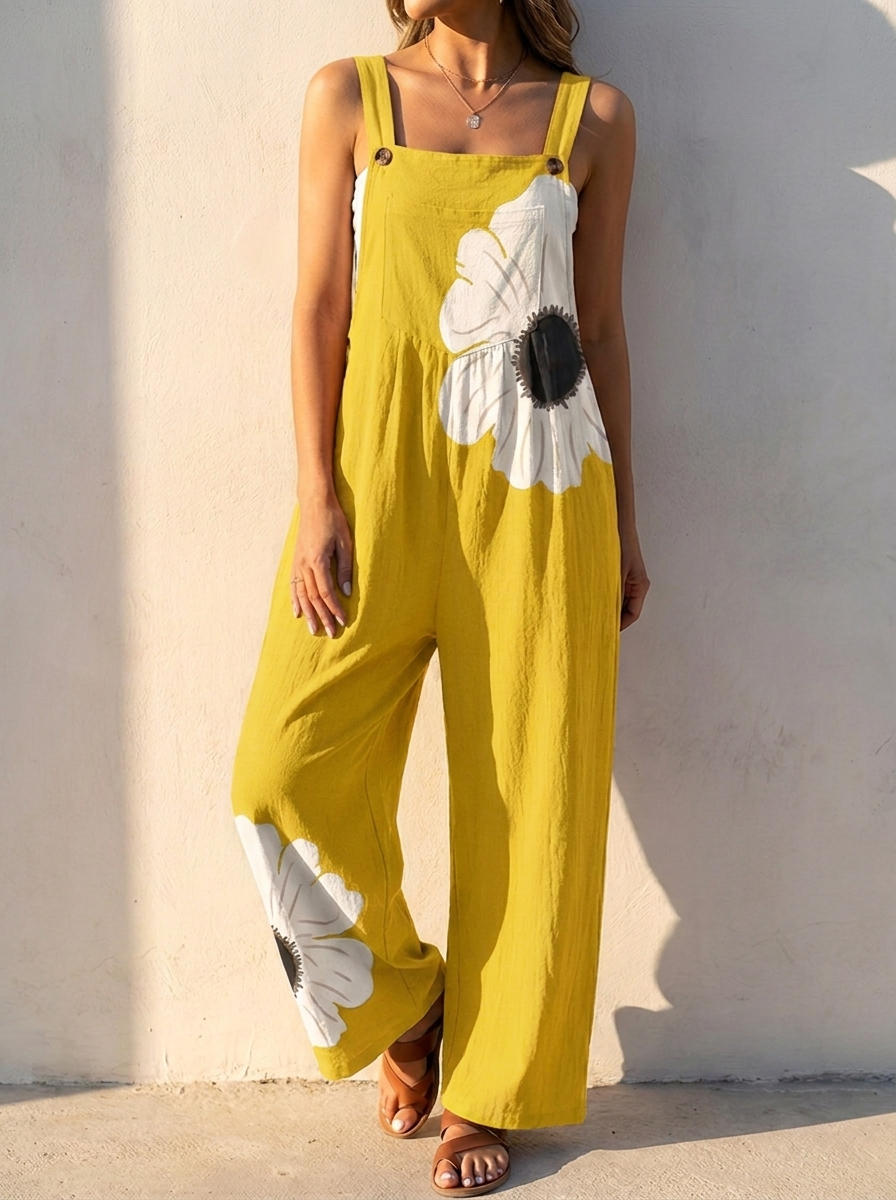 Elegant Women's Jumpsuit with Adjustable Straps | Flattering Fit for All-Day Comfort 1