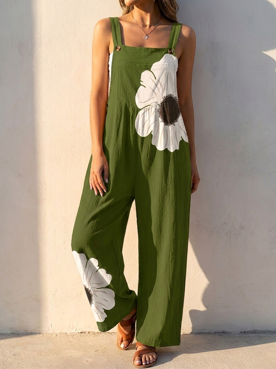 Elegant Women's Jumpsuit with Adjustable Straps | Flattering Fit for All-Day Comfort 2