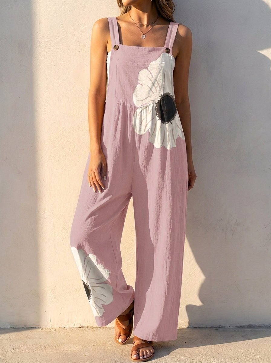 Elegant Women's Jumpsuit with Adjustable Straps | Flattering Fit for All-Day Comfort 4
