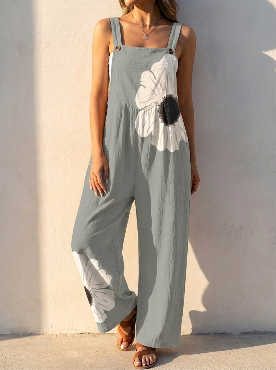 Elegant Women's Jumpsuit with Adjustable Straps | Flattering Fit for All-Day Comfort 5