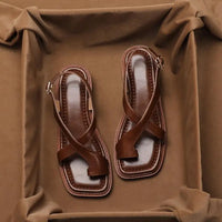 Elegant Women's Sandals | Retro French Style with Soft Sole | Versatile Comfort for Every Occasion 0