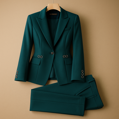 Elegant blazer set with trousers for women | Fiona 3