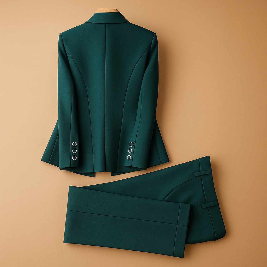 Elegant blazer set with trousers for women | Fiona 4