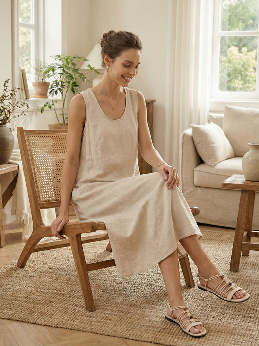 Ella | Casual Sleeveless Maxi Dress for Women 2
