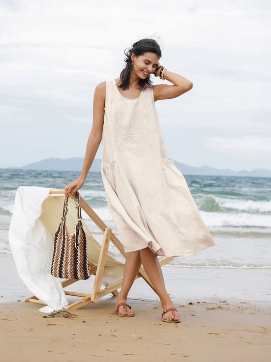 Ella | Casual Sleeveless Maxi Dress for Women 4