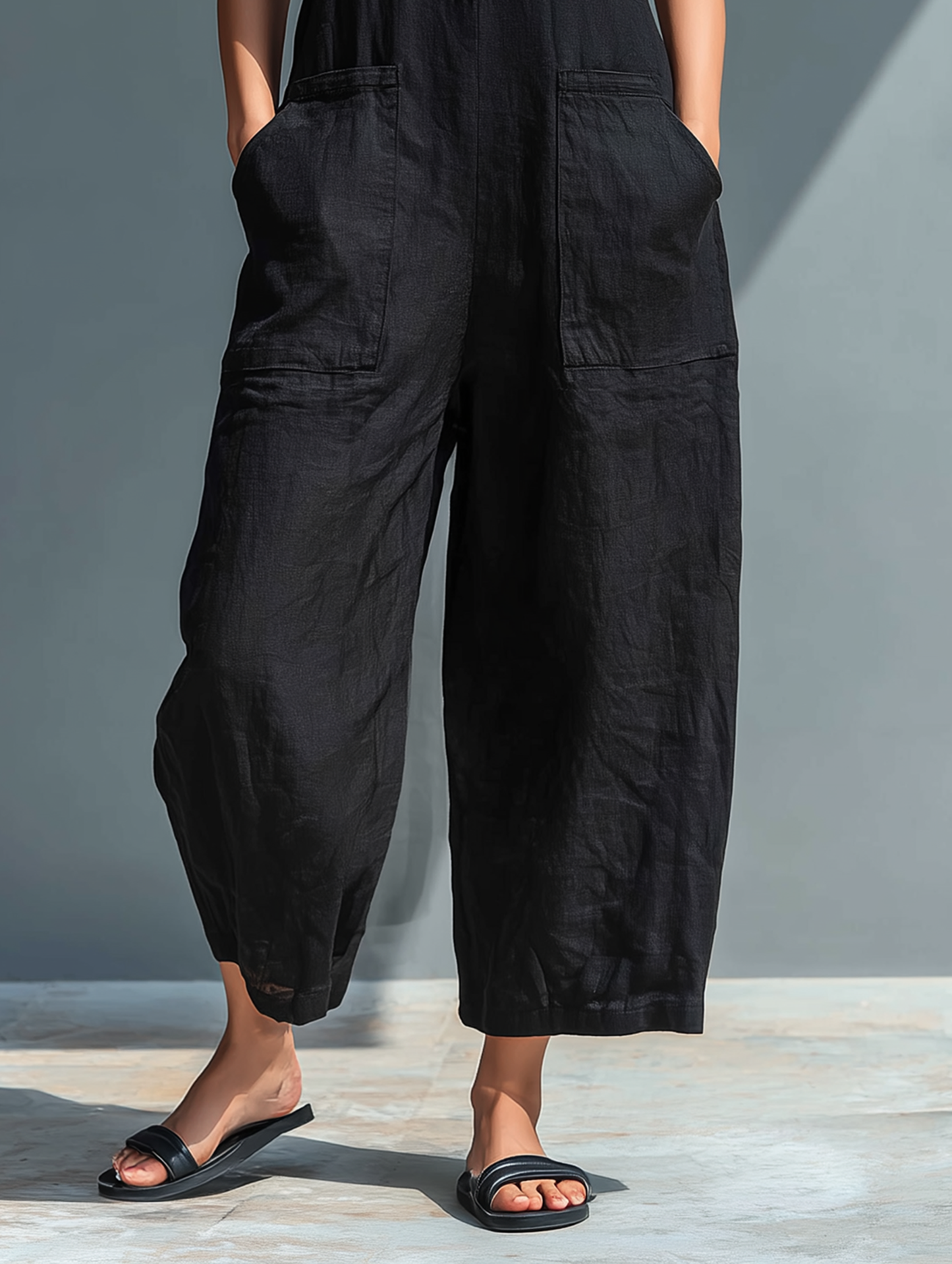 Ella | Casual Wide Leg White Jumpsuit for Women 4