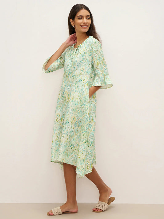 Ella | Charming Ruffled A-Line Summer Dress 5