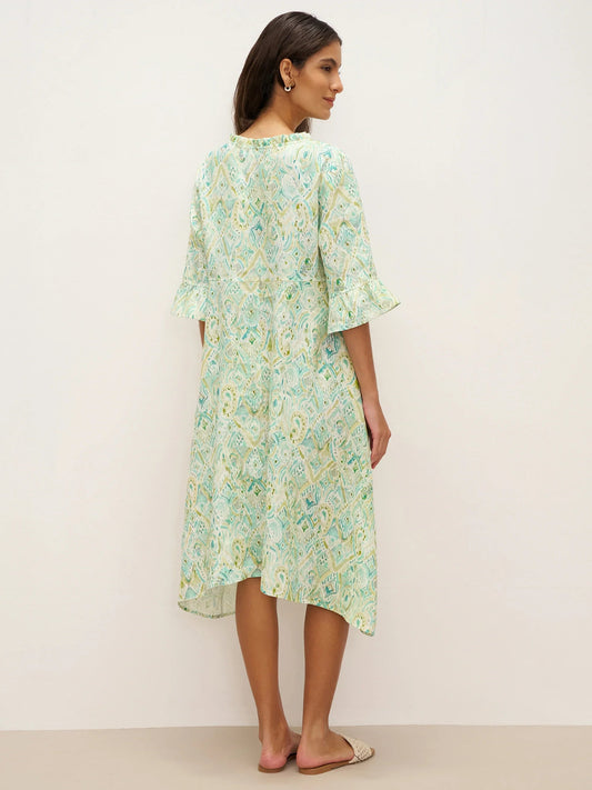 Ella | Charming Ruffled A-Line Summer Dress 6