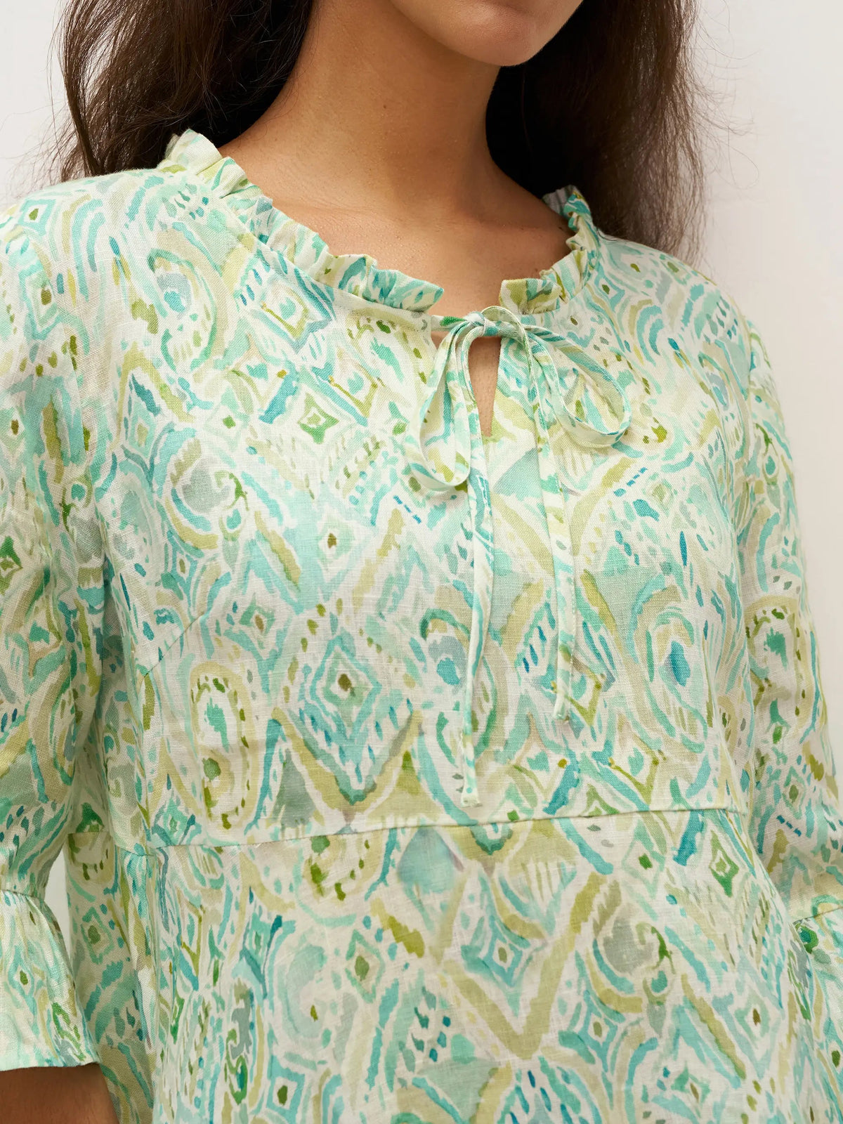 Ella | Charming Ruffled A-Line Summer Dress 7