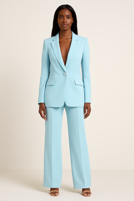 Ella | Chic Formal Suit Set with Tailored Long Blazer for Women 1