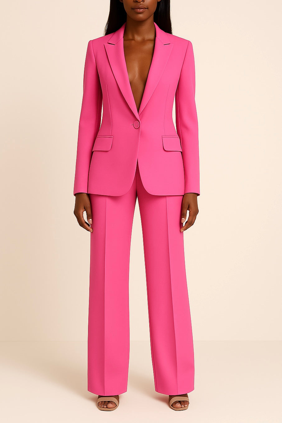 Ella | Chic Formal Suit Set with Tailored Long Blazer for Women 2